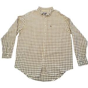 Ralph Lauren Jeans Co Plaid  Soft Flannel Shirt Men’s XL Long Sleeve Cotton EUC